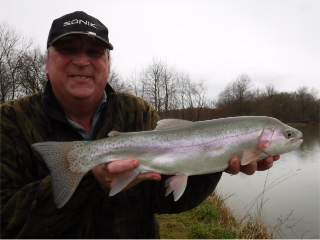  James with a long lean Hazel Copse Rainbow